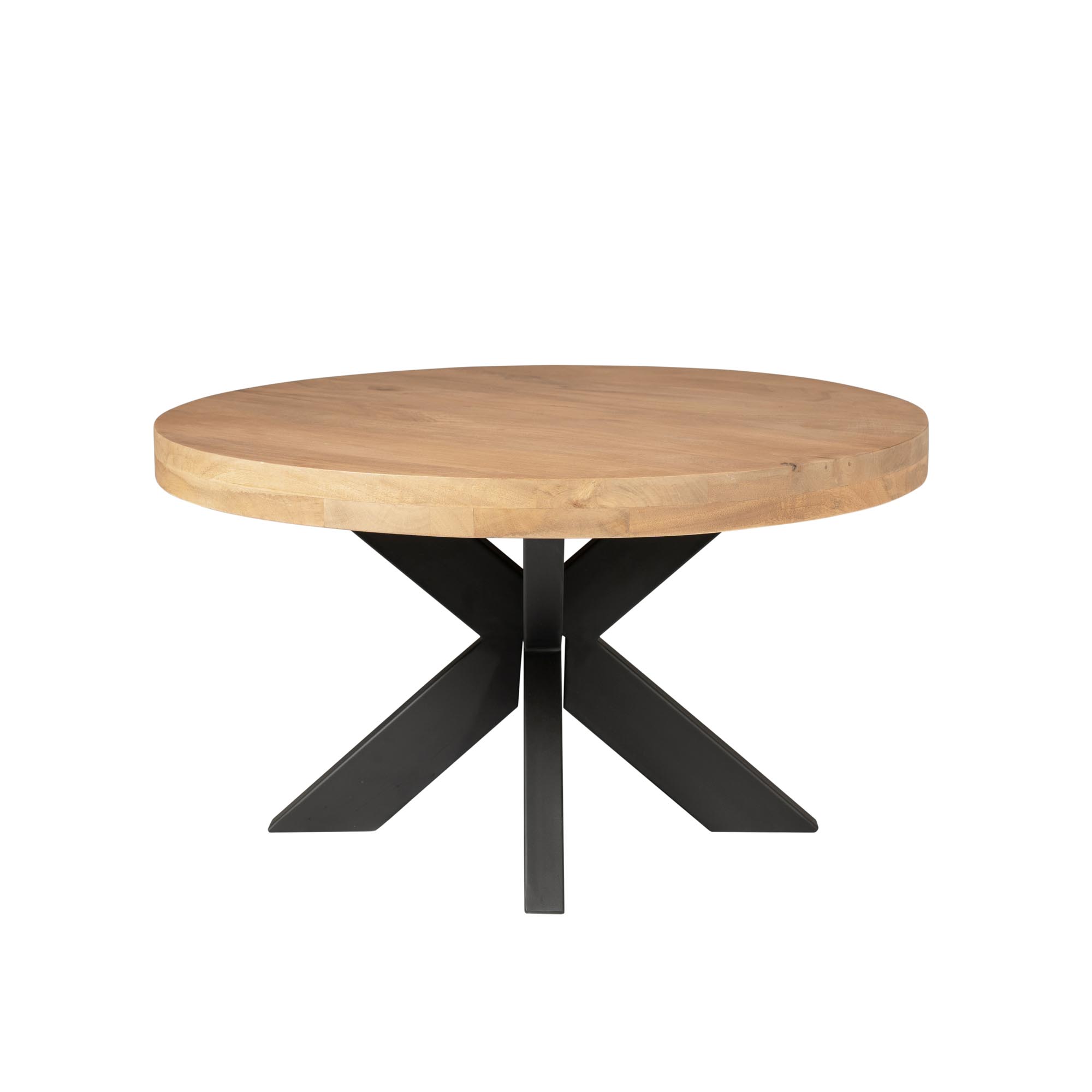 Ronde salontafel Dakota Naturel Mangohout 80 cm - Image 4