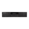 STF-8520_4 Zwevend tv meubel New York Zwart Mangohout 160 cm - Image 5