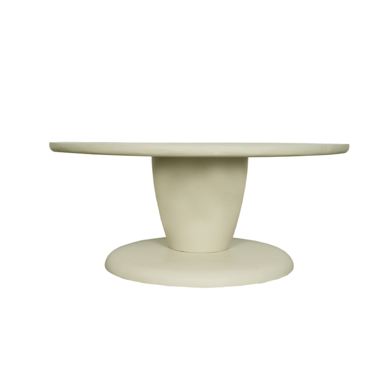 Salontafel Mabel Zand Mangohout 90 cm - Image 5
