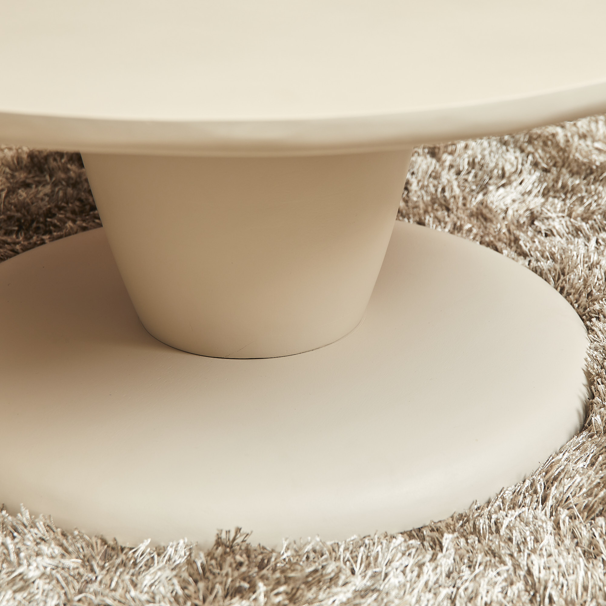 Salontafel Mabel Zand Mangohout 90 cm - Image 8