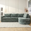 MySofa Alma Hoekbank Groen 2,5 zits+Divan Rechts - Image 1