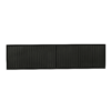 STF-7307_4 Zwevend tv meubel Madison Zwart Mangohout 120 cm - Image 5