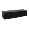 STF-7307_5 Zwevend tv meubel Madison Zwart Mangohout 120 cm - Image 6