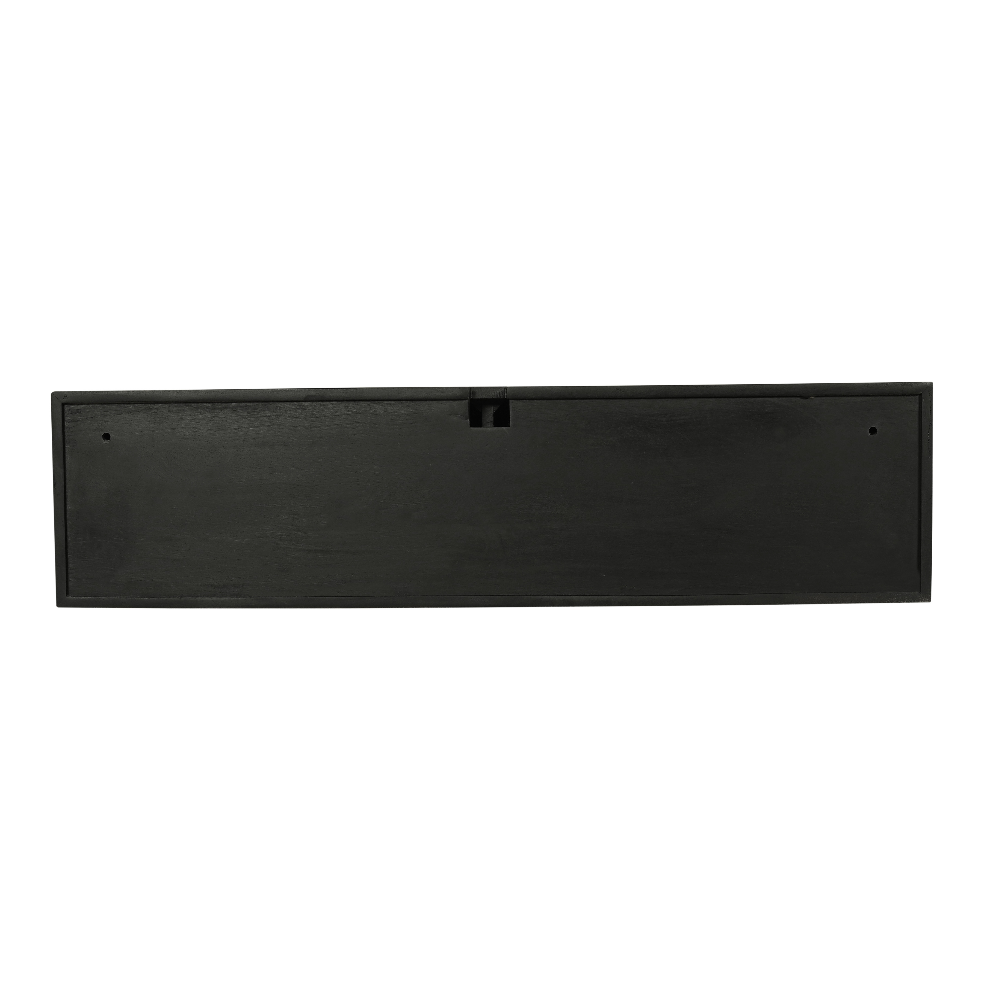 Zwevend tv meubel Madison Zwart Mangohout 120 cm - Image 9
