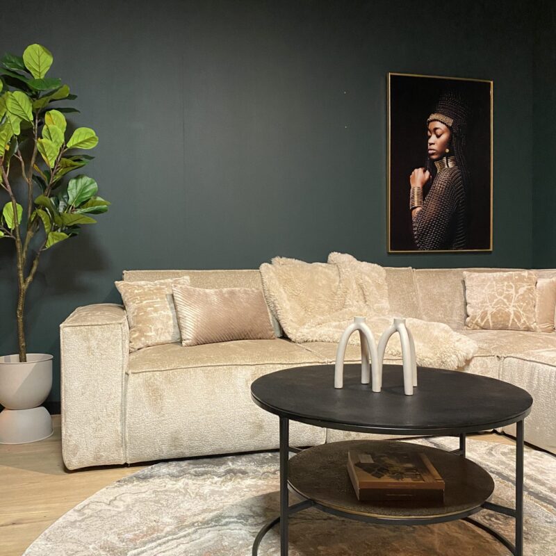 Salontafel Lecia Goud Aluminium 80 cm - Image 2