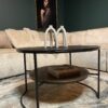 STF-2336_3 Salontafel Lecia Goud Aluminium 80 cm - Image 4