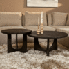 STF-9077_2 Ronde salontafel Guus Zwart Mangohout 60 cm - Image 3