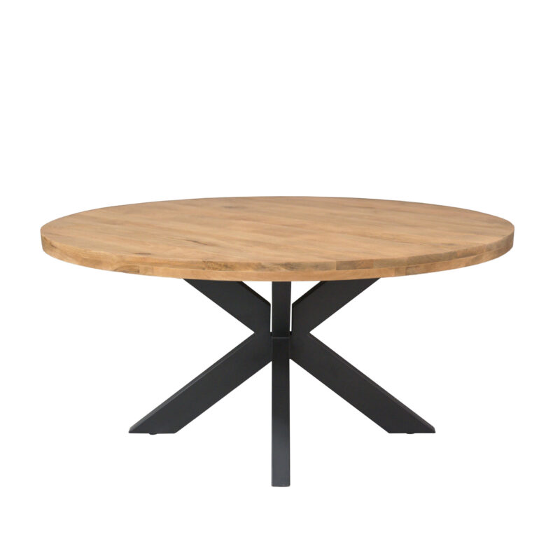 Ronde eettafel Dakota Naturel Mangohout 150 cm - Image 2