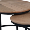 STF-3971_6 Salontafel set Otik Naturel Eikenhout 70 cm - Image 7