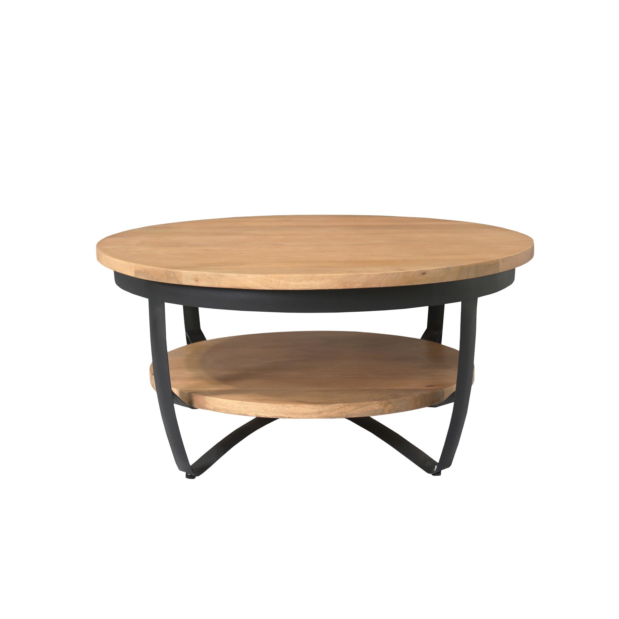 STF-3042_1 Salontafel Paras Naturel Mangohout 70 cm - Image 2