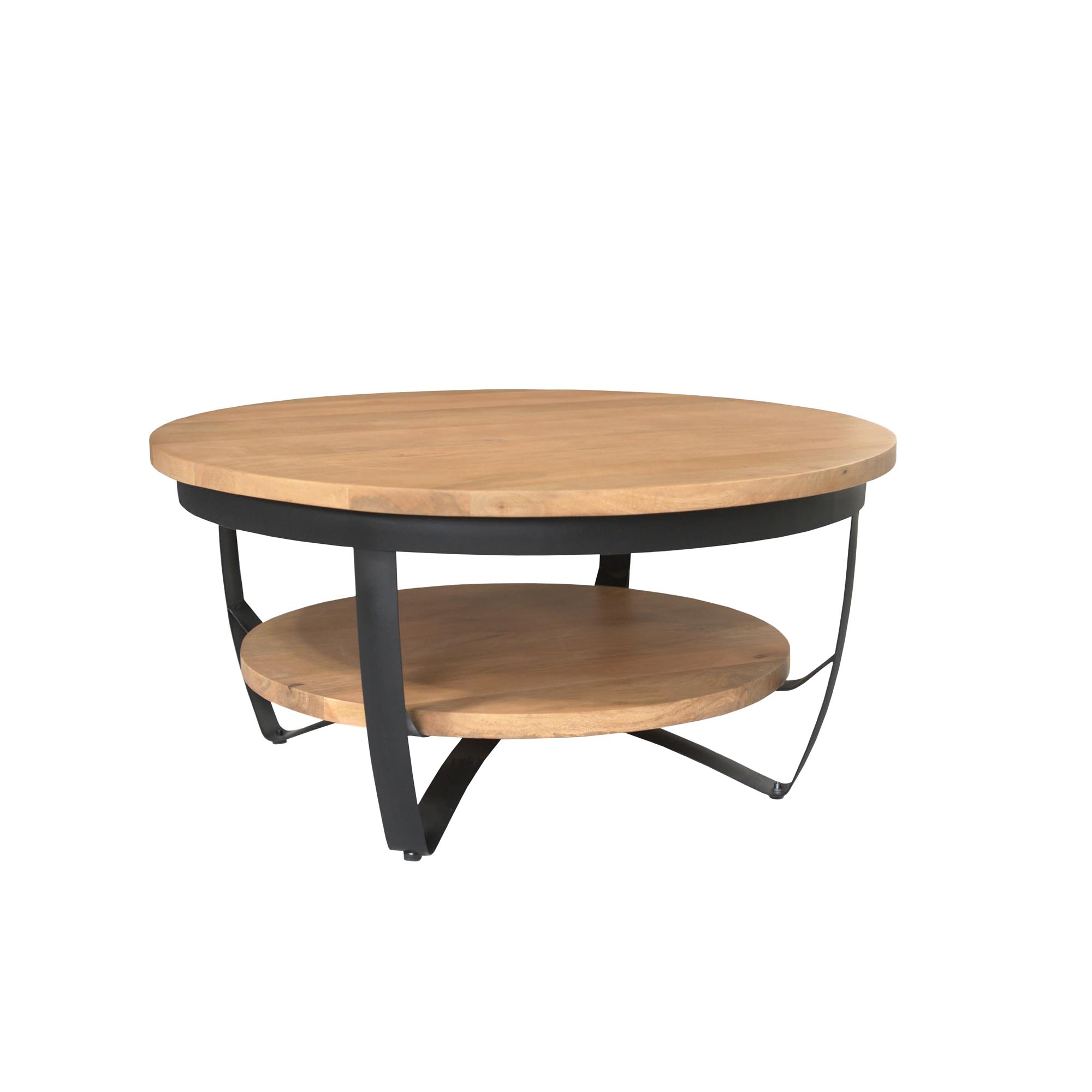 STF-3042_2 Salontafel Paras Naturel Mangohout 70 cm - Image 3