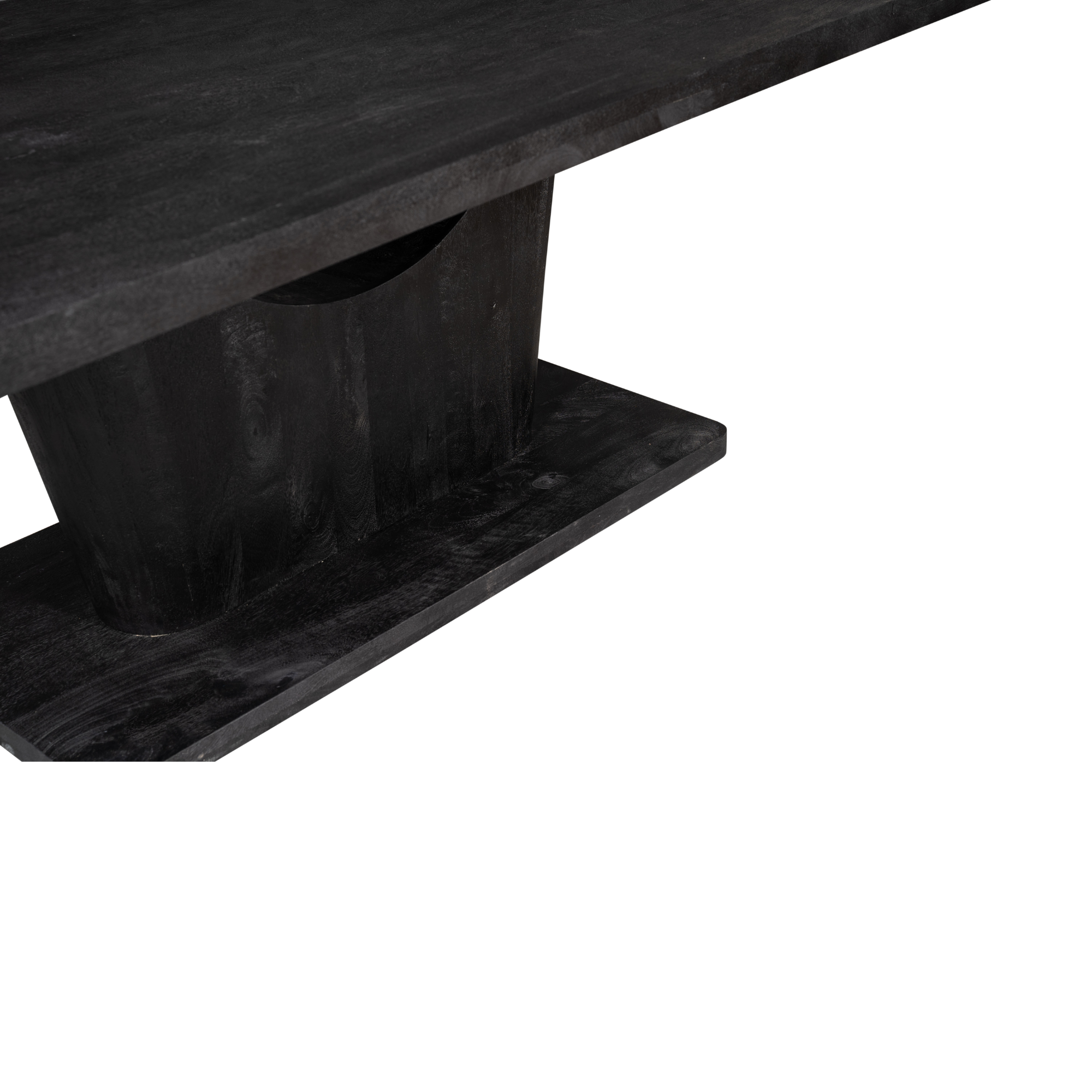 Eettafel Voco Zwart Mangohout 240 cm - Image 3