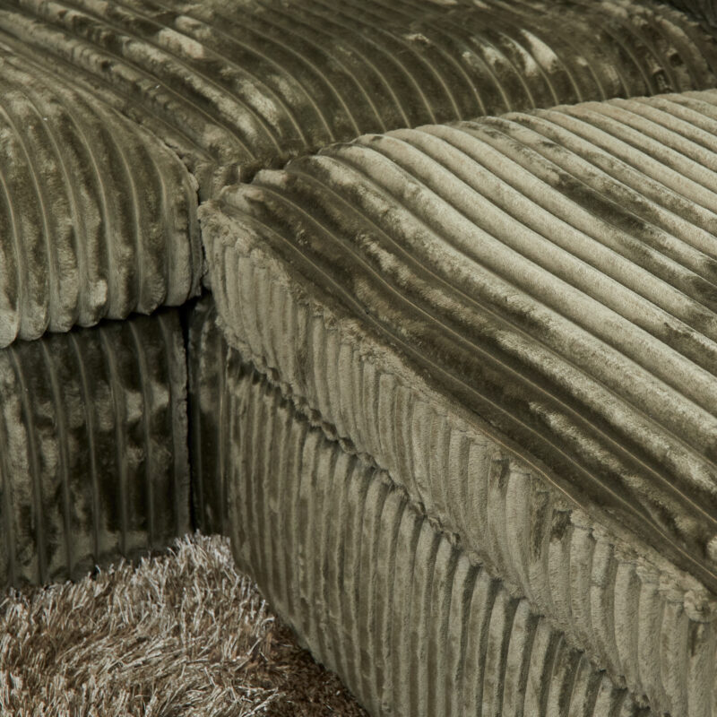 MySofa Teddy Hoekbank Groen 2,5 zits+Divan Rechts - Image 2