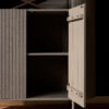 STF-2912_3 Wandkast Solana Taupe Mangohout 115 cm - Image 4