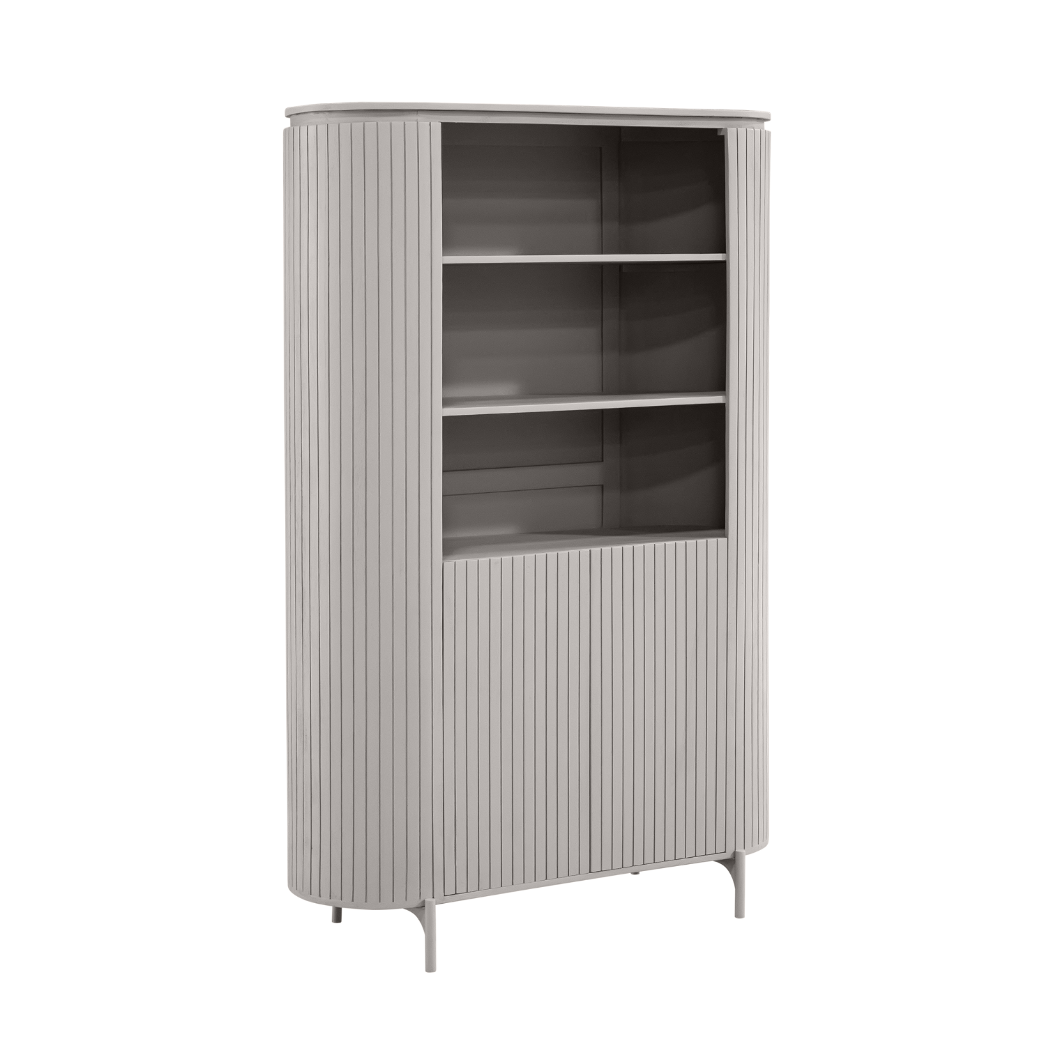 Wandkast Solana Taupe Mangohout 115 cm - Image 7
