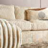 MYS-6000_3 MySofa Teddy Hoekbank Beige Divan Links+2,5 zits - Image 4