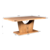 STF-2610_7 Eettafel Voco Naturel Mangohout 200 cm - Image 8