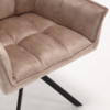 STF-9899_10 Draaibare eetkamerstoel Dani Beige Velvet - Image 11