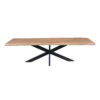 STF-1121_1 Boomstamtafel Dakota Naturel Mangohout 240 cm - Image 2