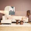 MYS-4002_2 MySofa Floris Hoekbank Velvet Beige Divan Links+2,5 zits - Image 3
