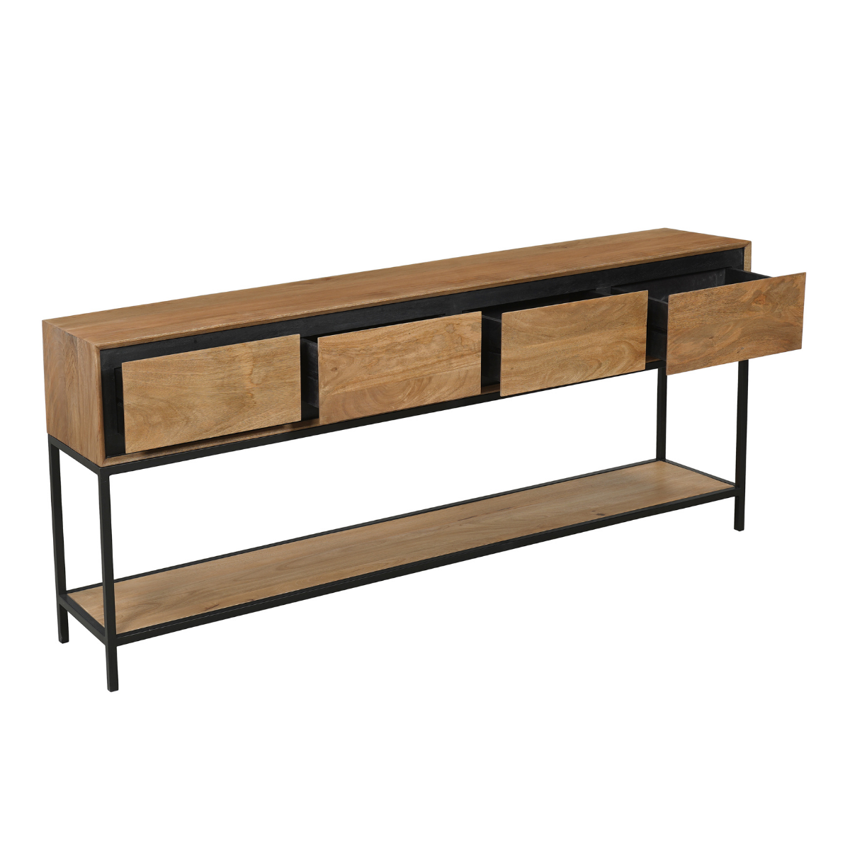 Sidetable RichWood Naturel Mangohout 180 cm - Image 5