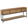 STF-3518_5 Sidetable RichWood Naturel Mangohout 180 cm - Image 6