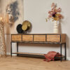 STF-3518_8 Sidetable RichWood Naturel Mangohout 180 cm - Image 9