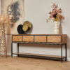 STF-3518_9 Sidetable RichWood Naturel Mangohout 180 cm - Image 10