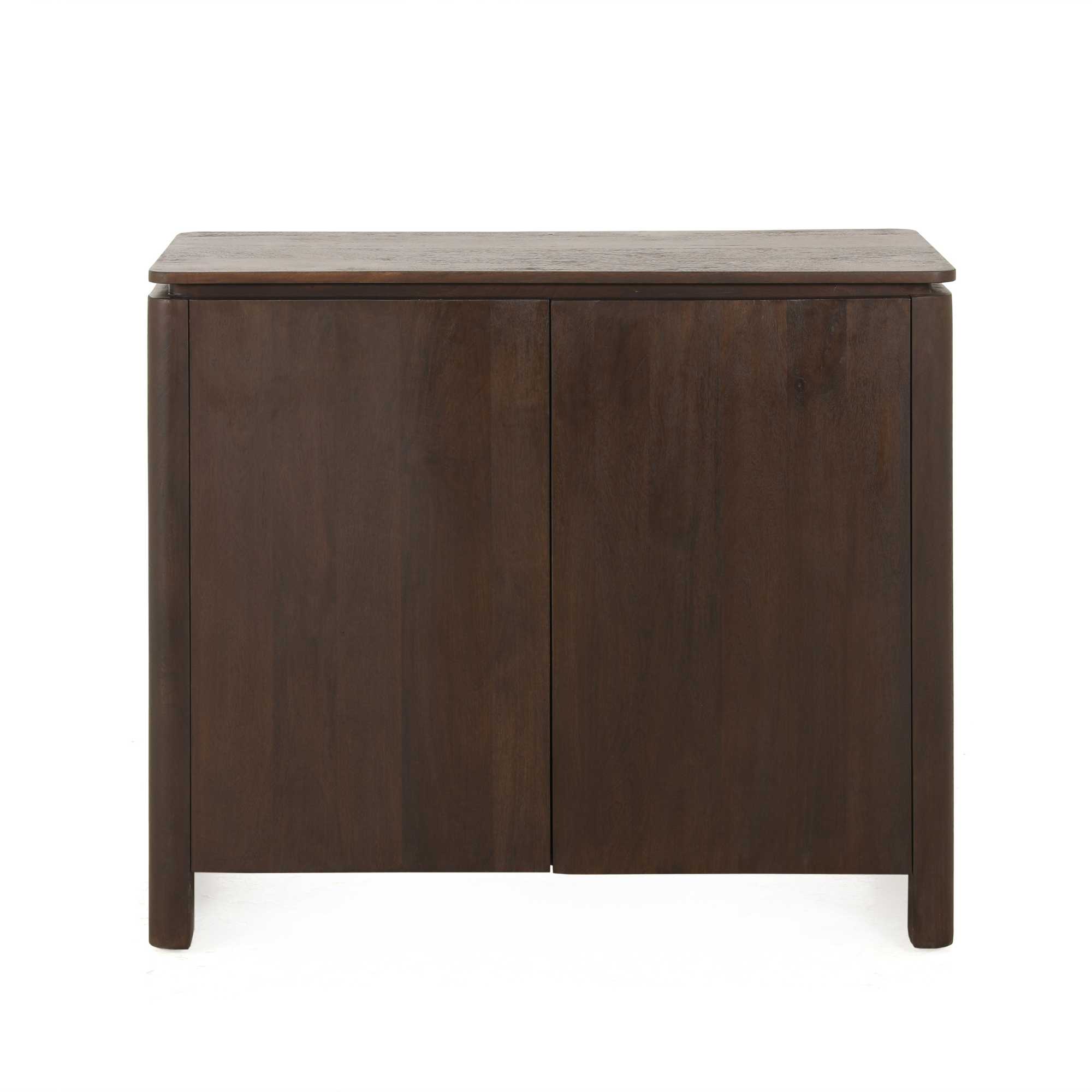 STF-4305_0 Dressoir Dallas Bruin Mangohout 100 cm - Image 1