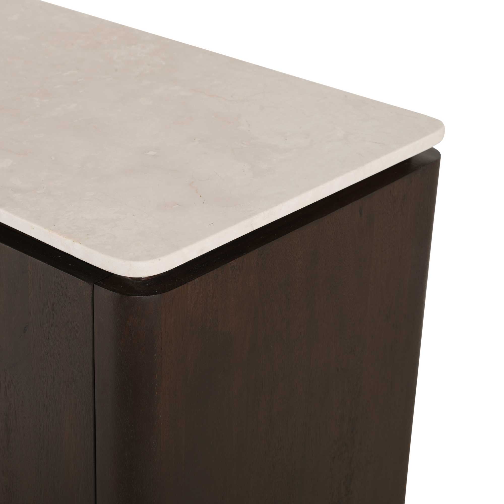 STF-4305_5 Dressoir Dallas Bruin Mangohout 100 cm - Image 6