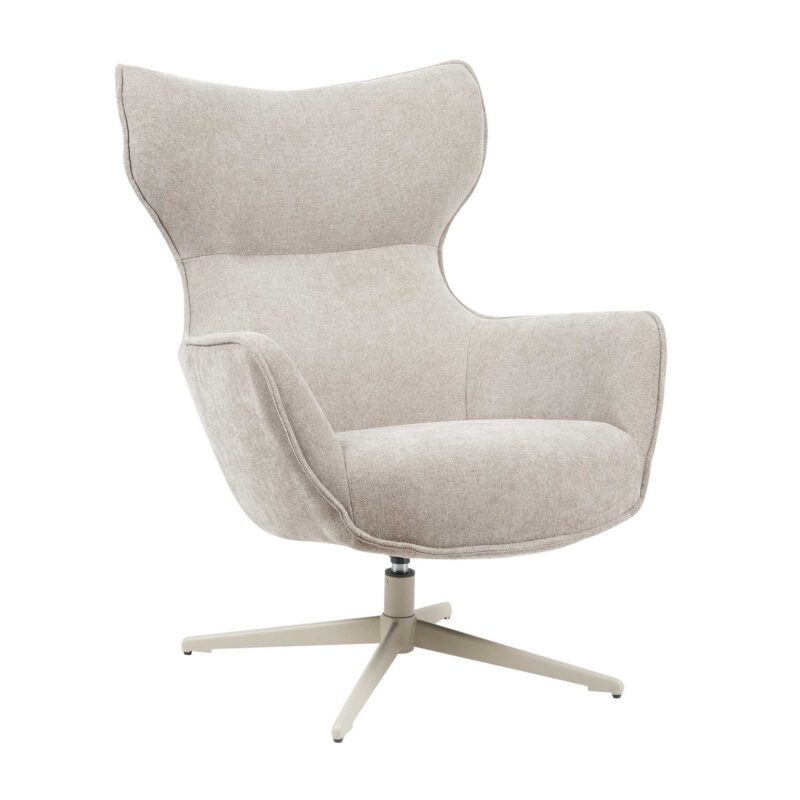 Draaibare fauteuil Julia Taupe - Image 6
