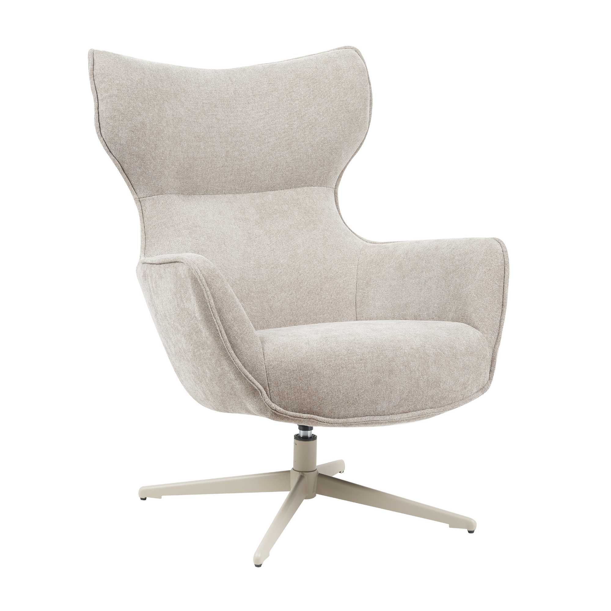 Draaibare fauteuil Julia Taupe - Image 6