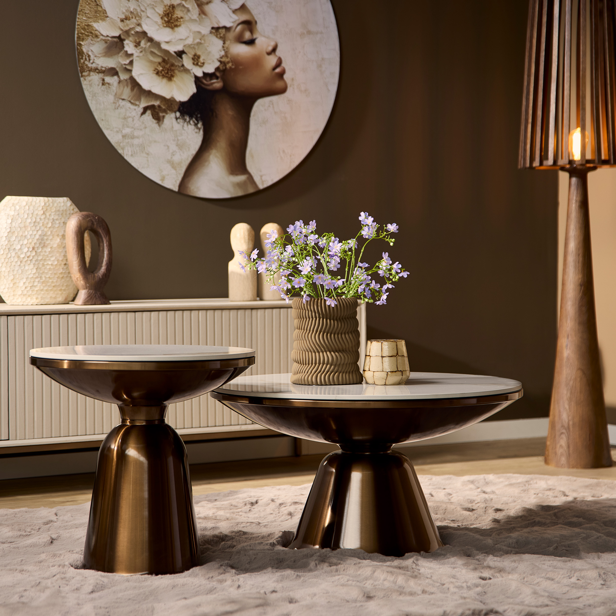 Salontafel set Alix 75 cm - Image 1