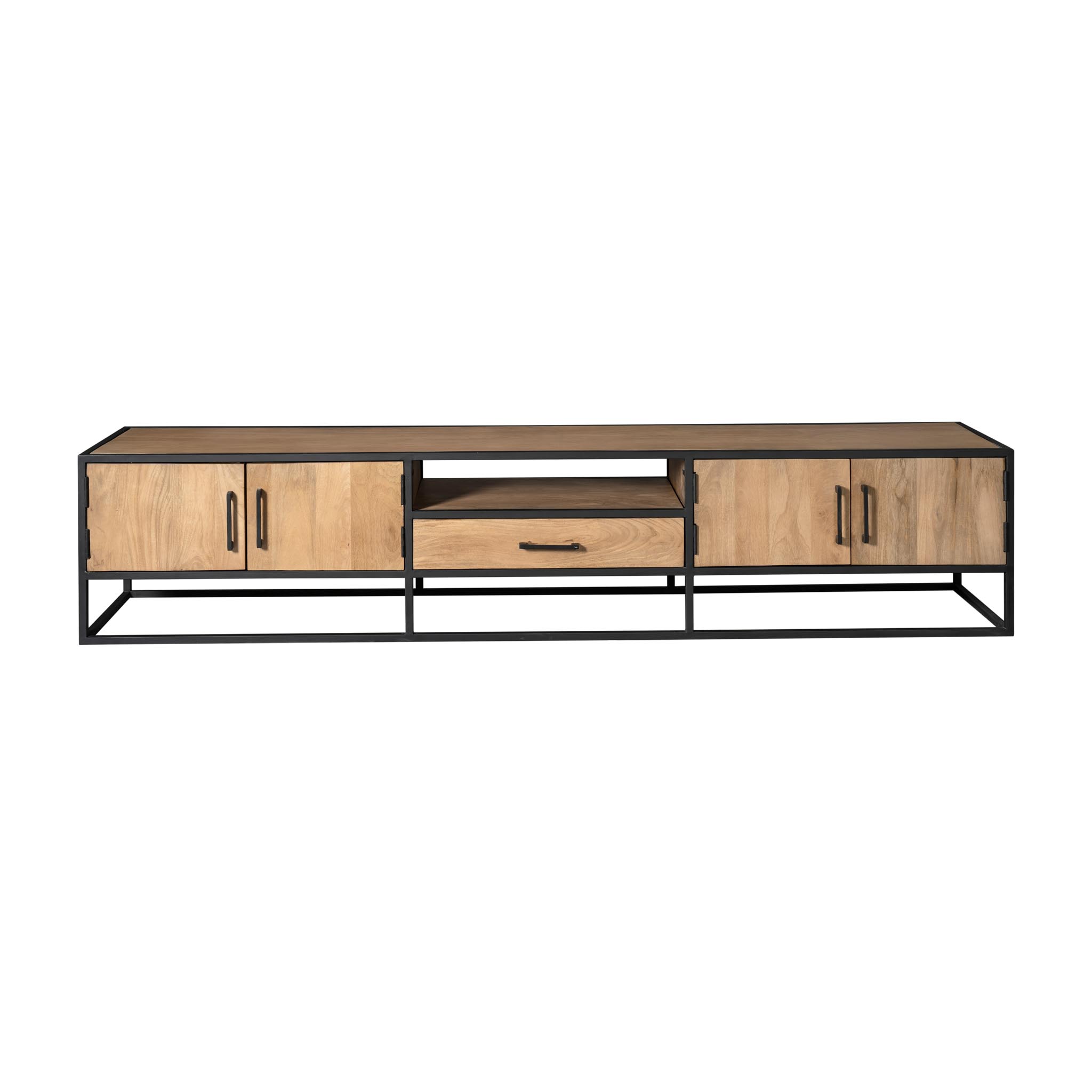 Tv meubel Dakota Naturel Mangohout 240 cm - Image 2