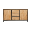 STF-3504_3 Dressoir RichWood Naturel Mangohout 160 cm - Image 4