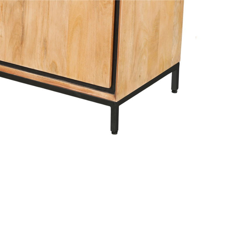 Dressoir RichWood Naturel Mangohout 160 cm - Image 6