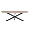 STF-2125_1 Ovale eettafel Ferris Naturel Eikenhout 280 cm - Image 2