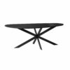 STF-1059_7 Organische eettafel Cloud Zwart Eikenhout 280 cm - Image 8