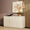 STF-3301_0 Dressoir Brussel Zand Mangohout 150 cm - Image 1