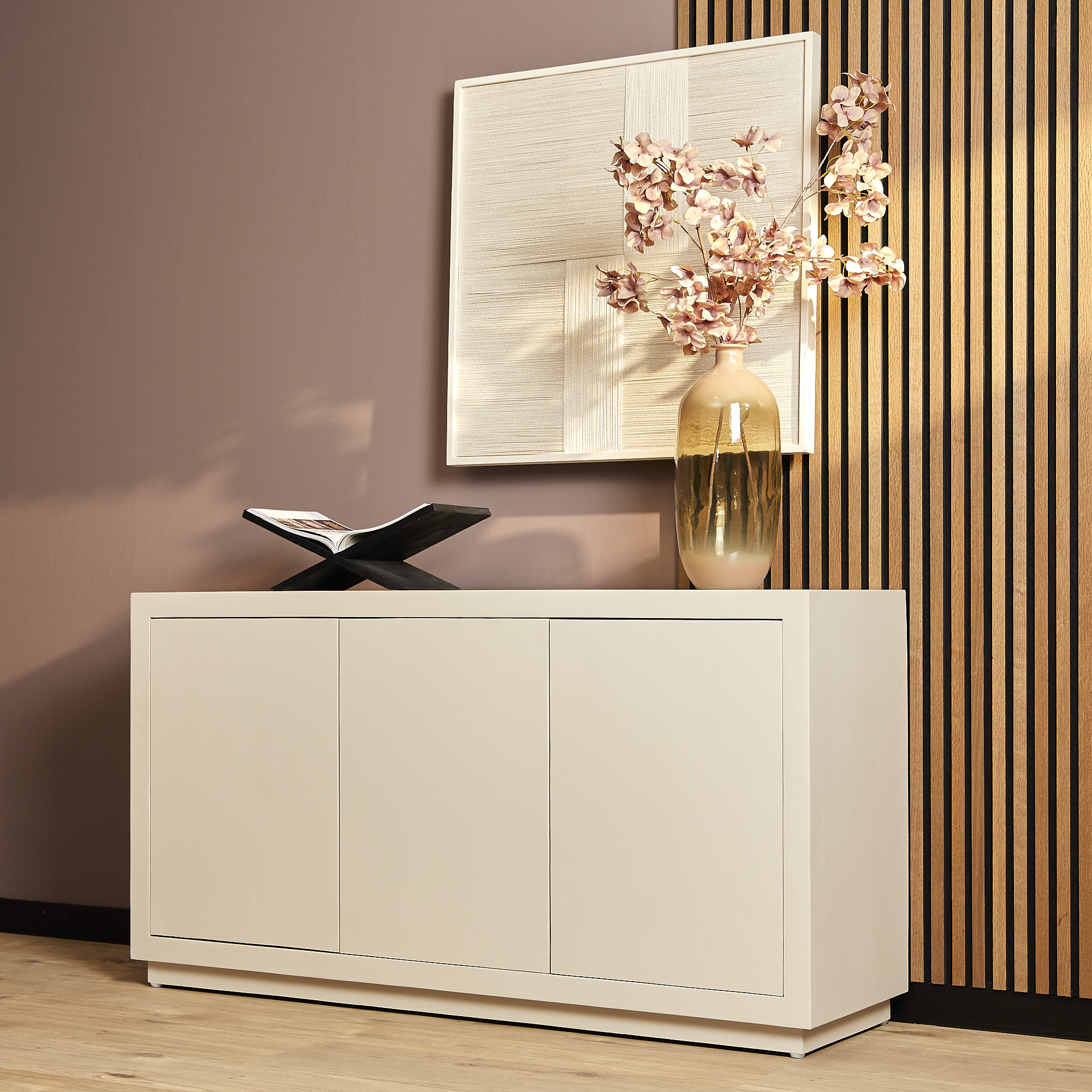 Dressoir Brussel Zand Mangohout 150 cm - Image 1