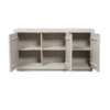 STF-3301_5 Dressoir Brussel Zand Mangohout 150 cm - Image 6