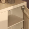 STF-3302_4 Dressoir Brussel Zand Mangohout 200 cm - Image 5