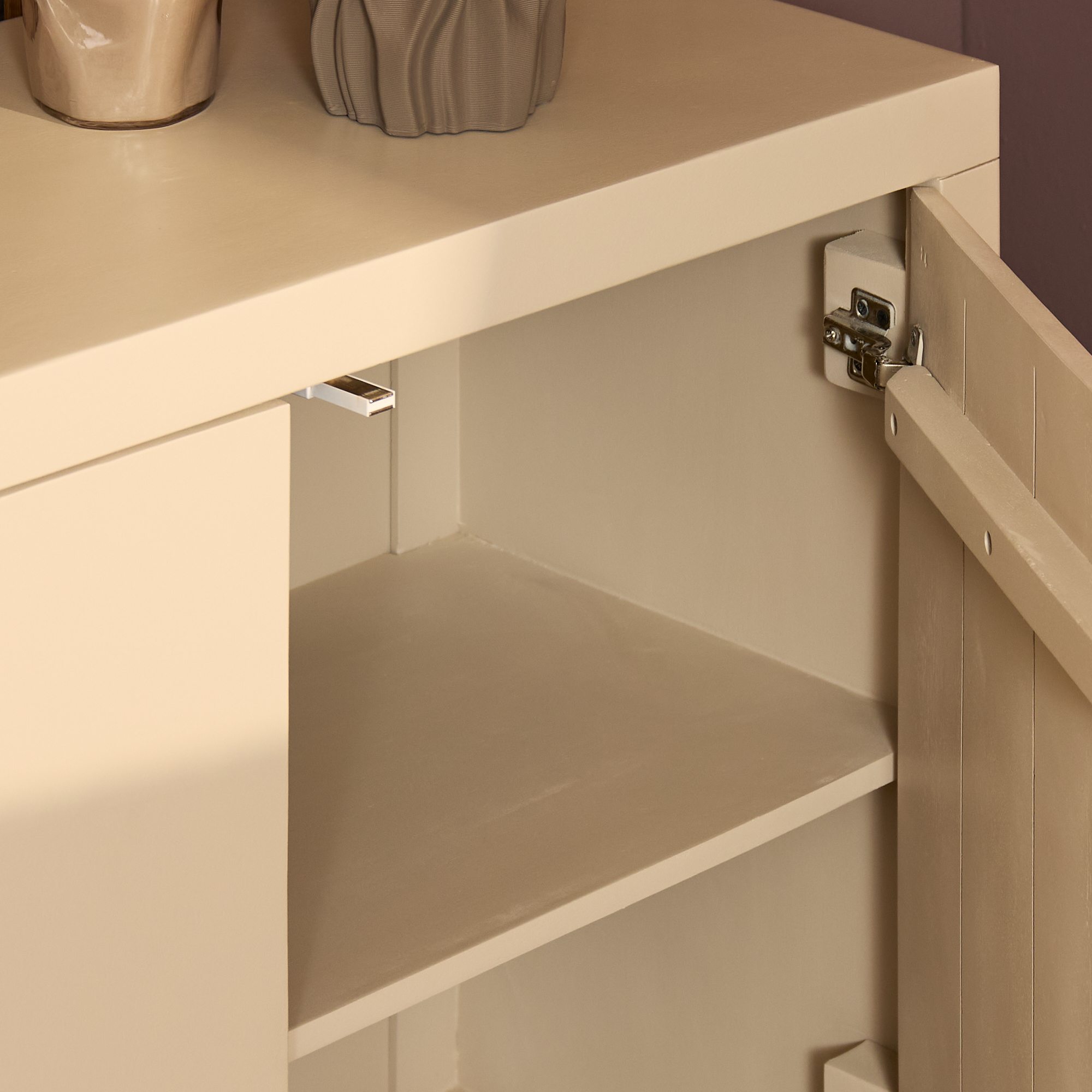 Dressoir Brussel Zand Mangohout 200 cm - Image 5