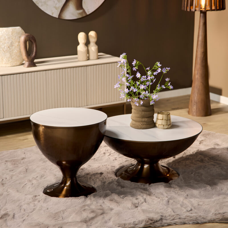 Salontafel set Ava 75 cm - Image 2