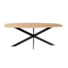 STF-2128_2 Deens ovale eettafel Ferris Naturel Eikenhout 180 cm - Image 3