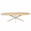 STF-2155_1 Deens ovale eettafel Ferris Naturel Poot Zand Eikenhout 280 cm - Image 2