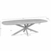 STF-2155_3 Deens ovale eettafel Ferris Naturel Poot Zand Eikenhout 280 cm - Image 4