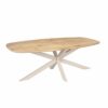 STF-2153_2 Deens ovale eettafel Ferris Naturel Poot Zand Eikenhout 200 cm - Image 3