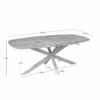 STF-2153_3 Deens ovale eettafel Ferris Naturel Poot Zand Eikenhout 200 cm - Image 4