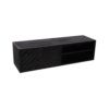 STF-8519_7 Zwevend tv meubel New York Zwart Mangohout 120 cm - Image 8